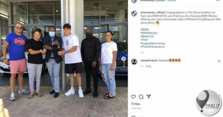 Brothers gifted R800k BMWs for passing matric
