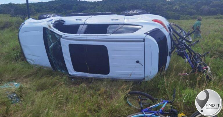 Gesin ontkom ongedeerd toe olifant motor omkeer