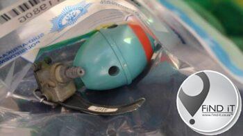 Man arrested for hand grenade at airport