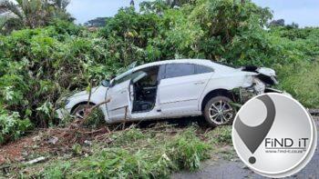 Motoris ernstig beseer in botsing