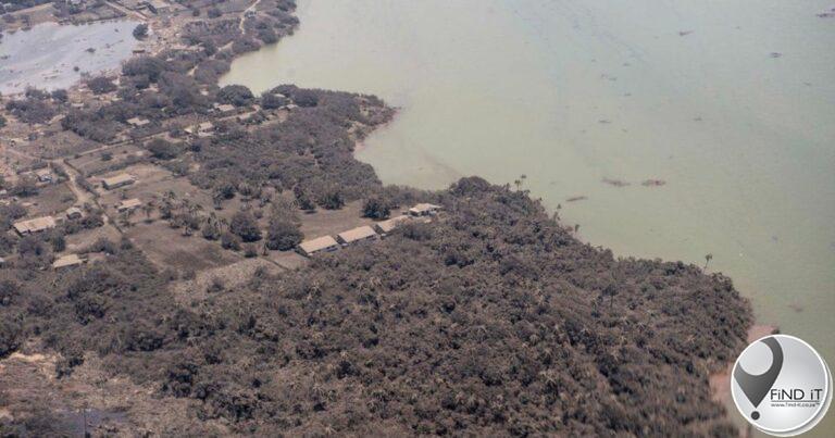 Tonga runway ash blocks New Zealand air relief