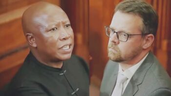 'Kill the boer' moenie letterlik opgeneem word nie, sê Malema (Foto: Times Live)