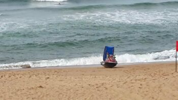 Bejaarde man verdwyn op strand, vermoedelik verdrink