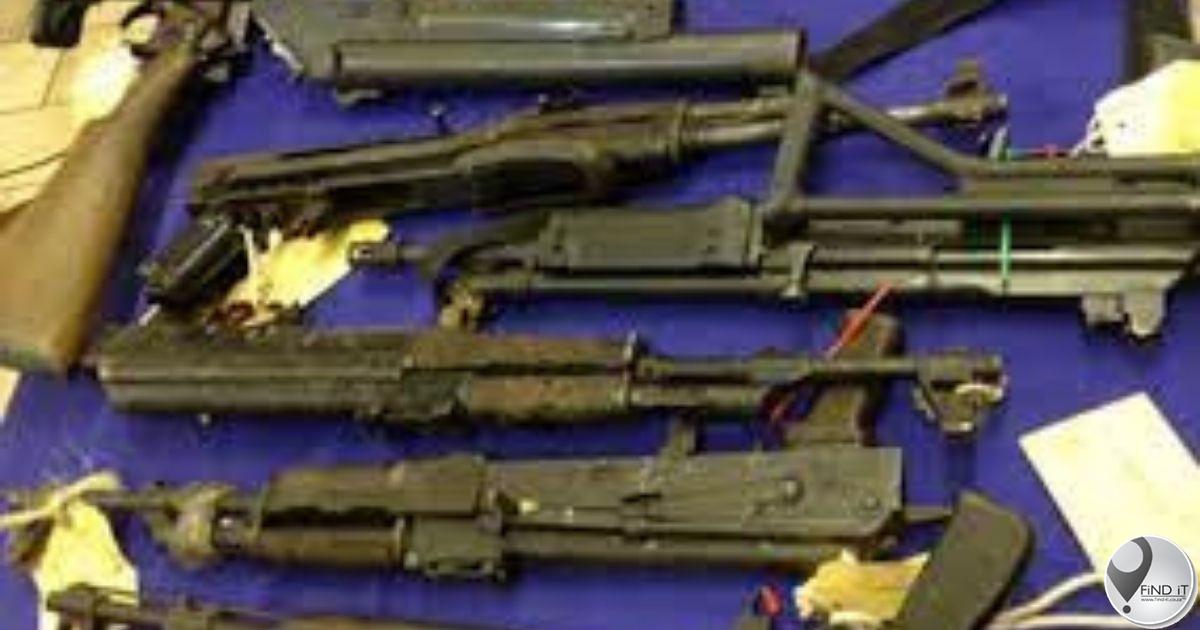 Wapens wat in rooftog gebruik is selfde as die van polisie en weermag
