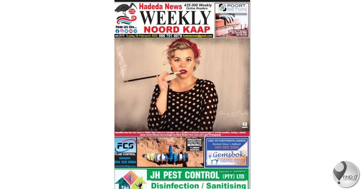 Noord Kaap-leser, hier is jou nuus vir die week