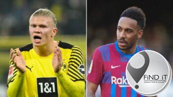 Aubameyang and Haaland