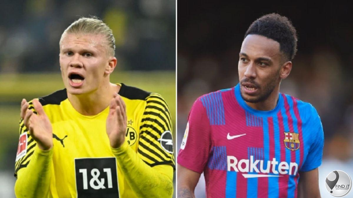 Aubameyang and Haaland