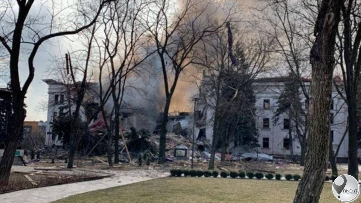 The facility was housing hundreds of civilians