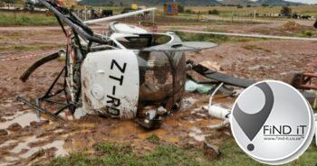Boer dood na hy uit helikopter val