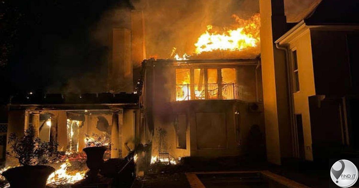 Gerugte het versprei van 'brandstigting in Johannesburg se noordelike voorstede'