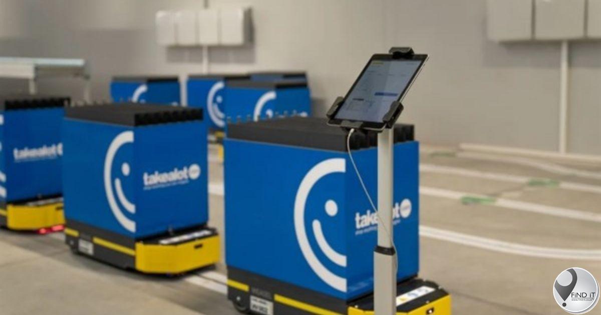 Takealot stel robotwerkers in diens met afhaaltyd van drie minute