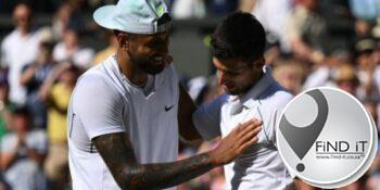 Novak Djokovic en Nick Kyrgios maak planne om na die wedstryd vir drankies te ontmoet