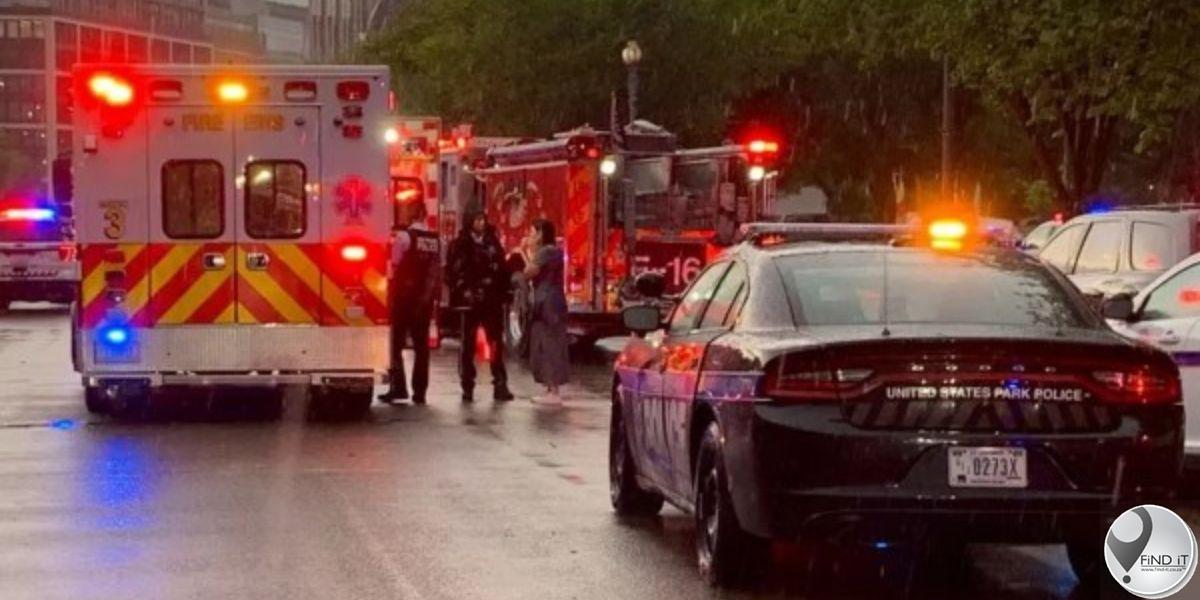 Vier mense deur weerlig getref by Wit Huis in Amerika