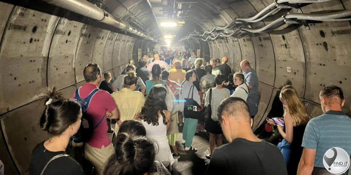 Passasiers vir ure lank gestrand in tonnel tussen VK en Frankryk