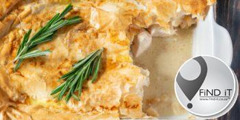 Maklike hoenderpastei