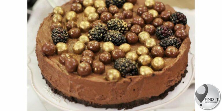 Sjokolademousse-kaaskoek