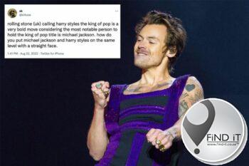 Michael Jackson se kleinneef kla oor Harry Styles se nuwe “King of Pop” titel