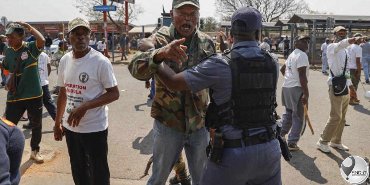 Operation Dudula stop betogings na vergadering met minister van gesondheid