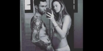 Adam Levine verkul glo sy vrou, wil baba na minnares vernoem