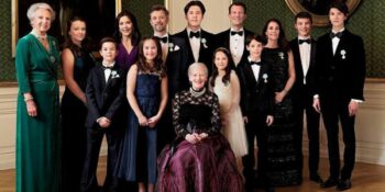 Denemarke se koningin stroop koninklike titels van kleinkinders