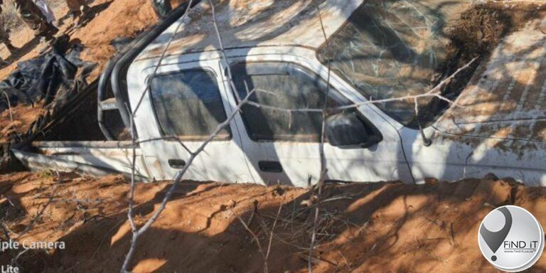 Gesteelde bakkie op Limpopo-plaas begrawe