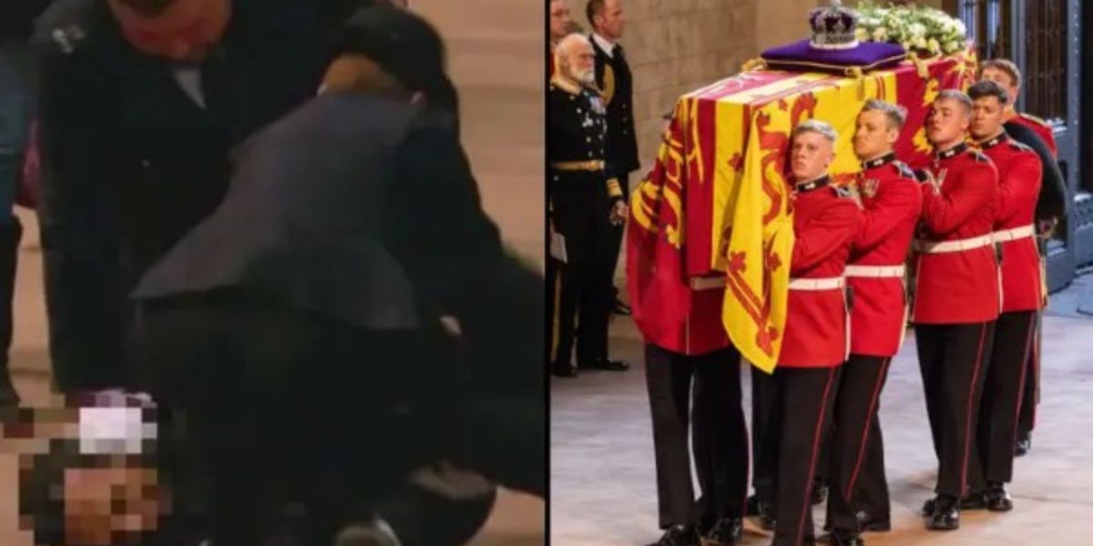 Man wat getakel is toe hy aan koningin Elizabeth se kis vat ‘wou kyk of sy nog lewe’
