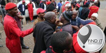 EFF en Dudula-lede baklei by Kalafong-hospitaal