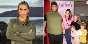 Katie Price vertel sy is verkrag in Suid-Afrika