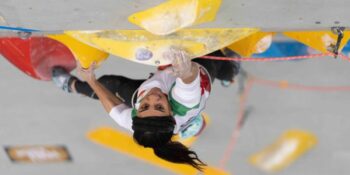 Iranse atleet, Elnaz Rekabi, wat kompeteer het sonder haar hijab is in Tehran