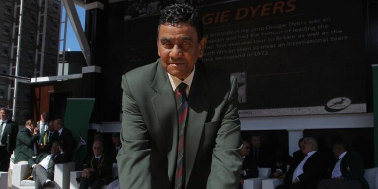 Rugbypionier, Dougie Dyers sterf