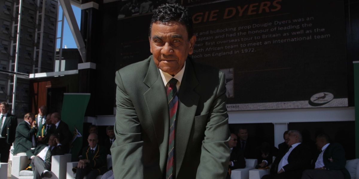 Rugbypionier, Dougie Dyers sterf