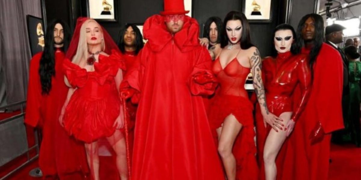 Sam Smith en Kim Petra se optrede by Grammy Awards stook woede
