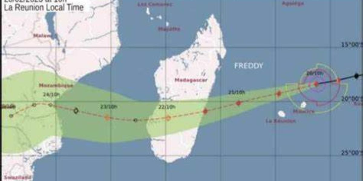 Sikloon Freddy -  4 dood in Madagaskar, swaar reën voorspel die naweek in SA