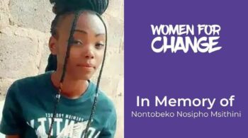 (Fotokrediet: Women For Change)