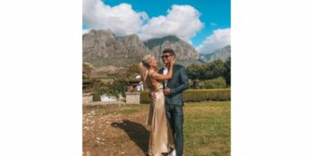 Prinses Diana se broerskind Lady Amelia Spencer trou in Franschhoek