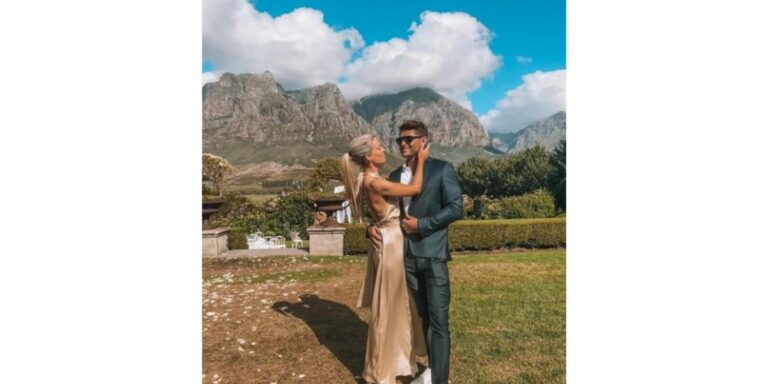 Prinses Diana se broerskind Lady Amelia Spencer trou in Franschhoek
