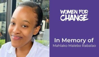 (Fotokrediet: Women For Change, Facebook)