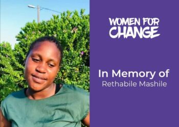 (Fotokrediet: Women for Change)