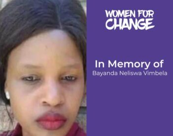 (Fotokrediet: Women for Change)