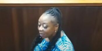 Nomia Rosemary Ndlovu betrap met selfoon in die tronk
