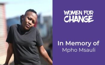 (Fotokrediet: Women for Change)