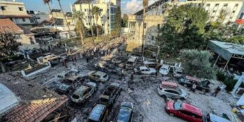 Israel-weermag stel beeldmateriaal vry wat bewys hospitaal staan nog