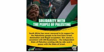 Joodse ANC-vroueligawoordvoerder bedank van ANC na Hamas-aanval